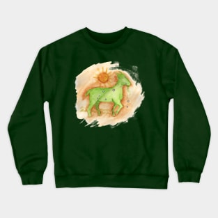 Capricorn Baltic Zodiac - The Goat Crewneck Sweatshirt